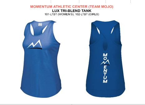 Momentum Athletic Center - Progress Gym ProShop > Spirit Wear > Tank Top -  Momentum Lux Tri-Blend Tank
