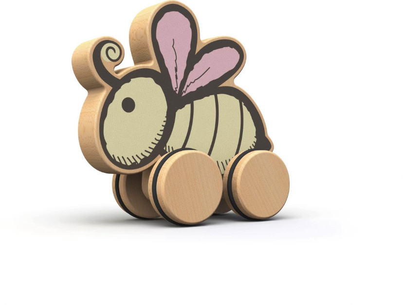 PUSHAROUND - GARDEN BUTTERFLY
