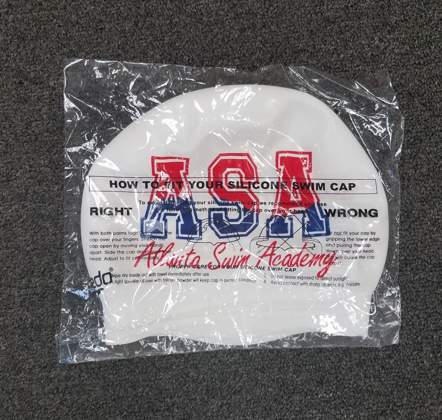 Atlanta Swim Academy ProShop > Swim Gear > Swim Caps  display picture 1