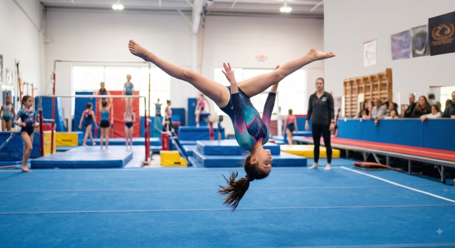 Skill Clinic - Aerials at Elite Gymnastics Academy